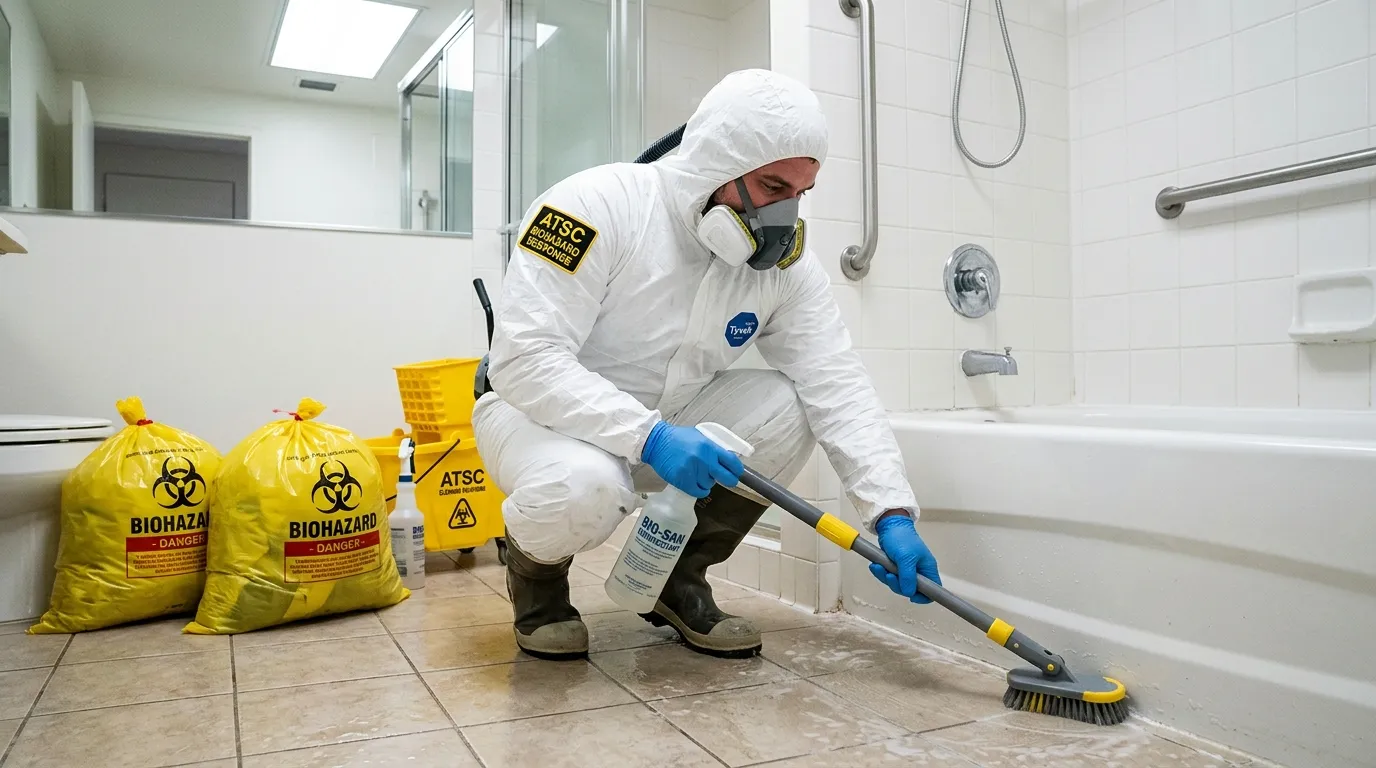 Decontamination equipment deployed for Blood Cleanup in Fountain Hills